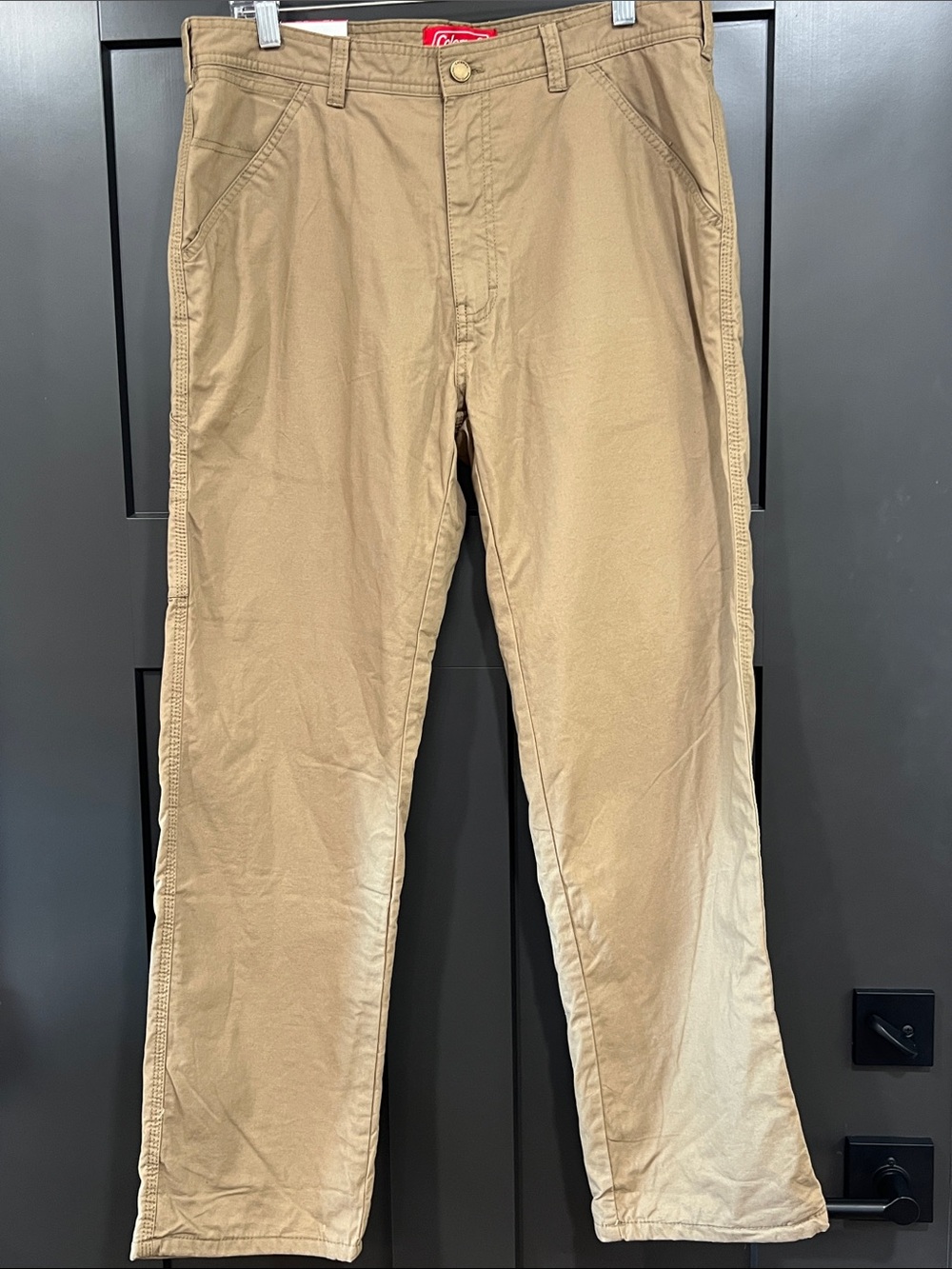 Coleman Khaki Cargo Pants - Tan